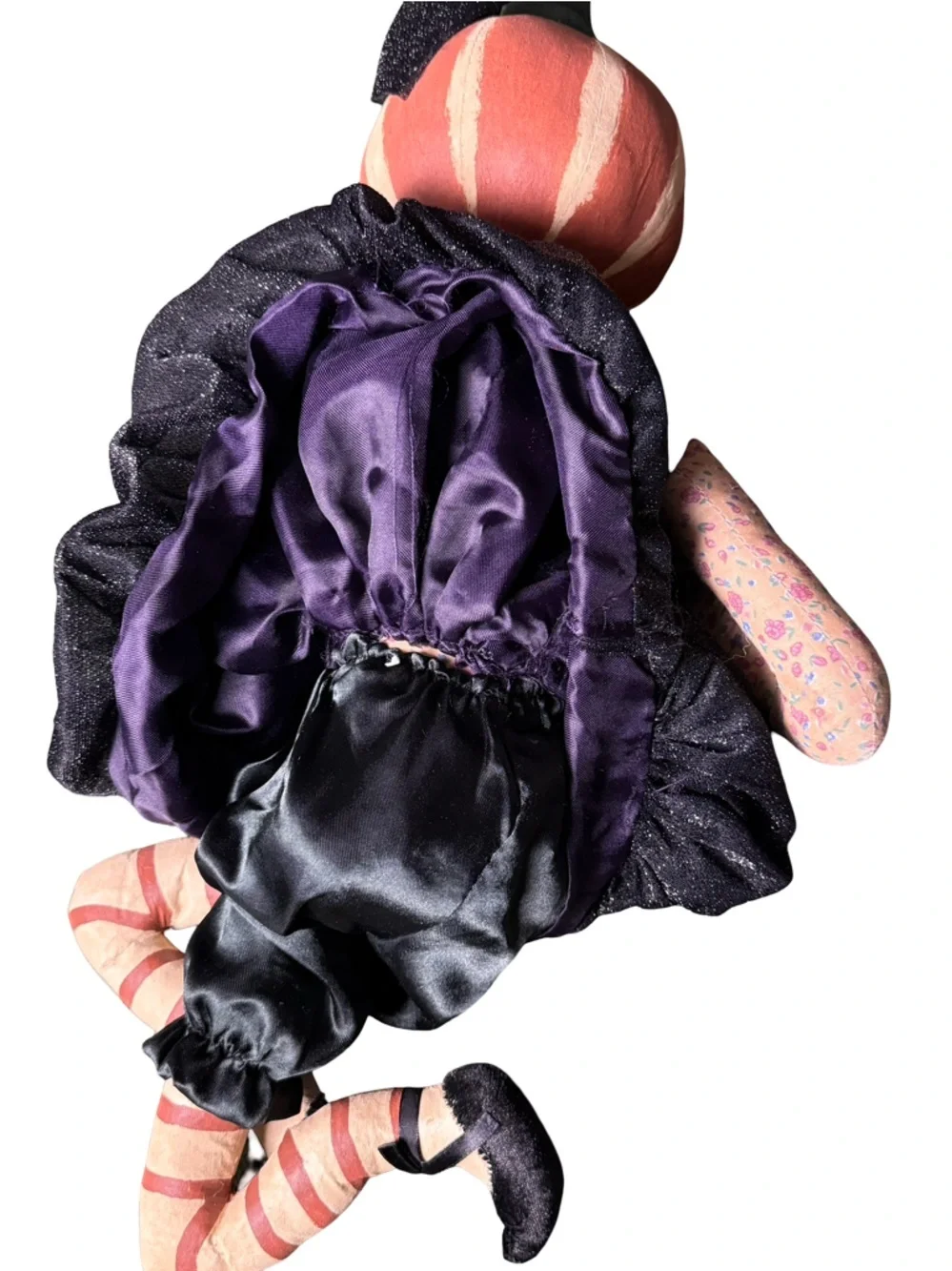 Halloween Lady Joe Spencer Colette Pumpkin Head Gathered Traditions Girl Doll